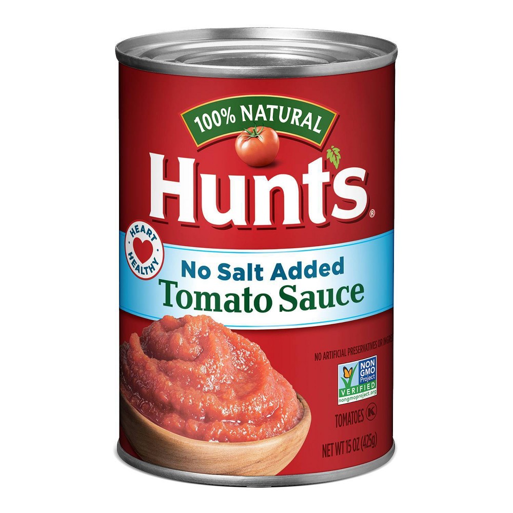 UPC 027000852507 product image for Hunts No Salt Tomato Sauce 15oz | upcitemdb.com