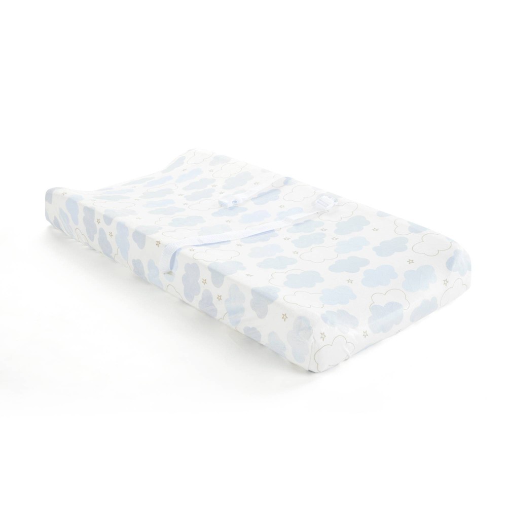 Photos - Changing Table Lush DécorSoft & Plush Changing Pad Cover - Goodnight Clouds