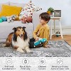 Acekool 2x6 Washable Runner Rug - Non-Slip Entryway Carpet, Low-Pile Grey Indoor Mat for Hallway, Kitchen, Laundry Room - 3 of 3