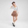 Women's Plaid Ruffle Mini Skirt - Wild Fable™ - 2 of 4