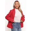 Petal and Pup Simona Single Button Twill Blazer - 4 of 4