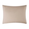 Greenland Home Fashions Sham – Natural Woven Polyester Quilted Pillow Cover - 3 of 4