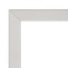 20" x 26" Non-Beveled Svelte Silver Wood Wall Mirror - Amanti Art: Modern Rectangle, Includes Mounting Hardware - 3 of 4