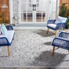 Courtyard CY8680 UV & Stain Resistant Non-Shedding Power Loomed Indoor/Outdoor Rugs - Safavieh - 2 of 4