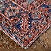 Rawlins Transitional Medallion Red/Tan/Blue Area Rug - 4 of 4