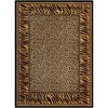 Unique Loom  Wildlife Cheetah Area Rug - 2 of 4