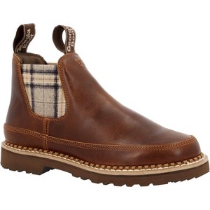 Women's Georgia Boot Women's Plaid Chelsea Romeo Shoe - 1 of 4