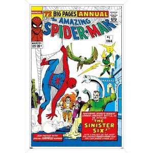 Trends International Marvel Comics - The Sinister Six - Amazing Spider-Man Annual #1 Framed Wall Poster Prints - 1 of 4