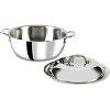 All-Clad D3 3-Ply Stainless Steel Dutch Oven 5.5 Quart Induction Oven Broiler Safe 600F Pots and Pans, Cookware Silver - 2 of 4