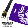 Winona State University Primary Logo Luggage ID Tags Suitcase CarryOn Cards  Set of 2 - 2 of 4