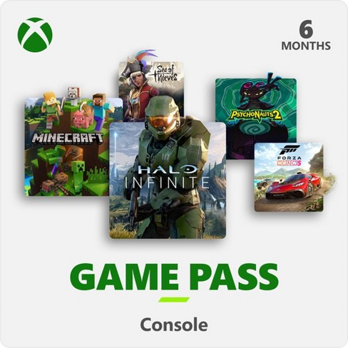 Xbox Game Pass: 6 Months - Console (digital) :
