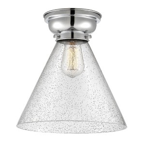 Cone - 1 Light Flush Mount In Industrial Style-11.4 Inches Tall and 12 Inches Wide - 1 of 1