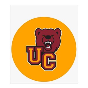Ursinus College Secondary Logo Automotive Car Window Locker Circle Bumper Sticker - 1 of 4