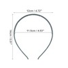 Unique Bargains Women's Classic Fashion Frosted Headband 5.51"x4.72" 1 Pc - 3 of 4