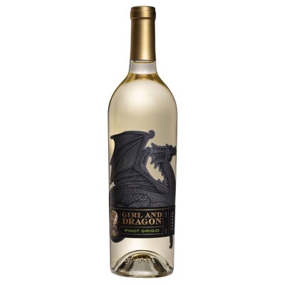 The Girl & The Dragon Pinot Grigio White Wine - 750ml Bottle