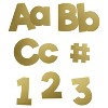 Carson-Dellosa Carson Dellosa Education Sparkle + Shine 4" EZ Letters Gold Foil 219 Pieces/Pack 2 - 2 of 2