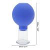 Unique Bargains Convenient Cupping Facial Tool Blue 1 Pc - 2 of 4
