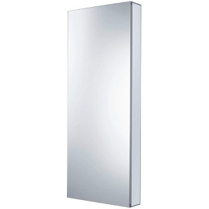 Fine Fixtures Bathroom Medicine Cabinet - Single Door, Recessed/Surface Mount - Right/Left Hinged - Mirrored Interior - 1 of 4