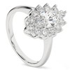Pompeii3 1 1/2ct Marquise Diamond Halo Engagement Ring 14k Gold Lab Created - 3 of 4
