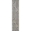 JONATHAN Y Anders High-Low MidCentury Modern Arch Stripe Two-Tone Indoor/Outdoor Area Rug - 2 of 4