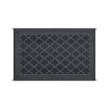 6x9 ft Outdoor Rug, Plastic Reversible Rug, Waterproof Mat, Indoor Outdoor Carpet for Porch, Patio, Backyard, Deck, Picnic, Beach, Camping - 3 of 4