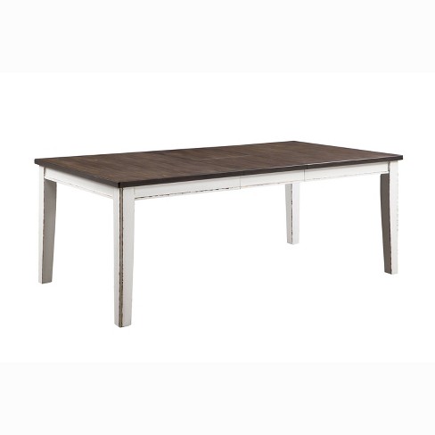 White butterfly deals leaf dining table