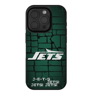 NFL AFC Teams Brick Wall Bump Cell Phone Case for Apple iPhone - 1 of 4