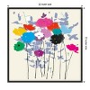 Amanti Art Multicolored Meadow Flowers by Jenny Frean Canvas Wall Art Print Framed 22 x 22-in. - 4 of 4