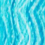 teal ikat geo