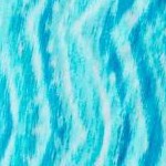 teal ikat geo