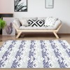 Outdoor Washable Non-Slip Rug for Picnic Balcony Patio Backyard Modern Abstract Waterproof Stain-Resistant Farmhouse Beach Camping - 3 of 4