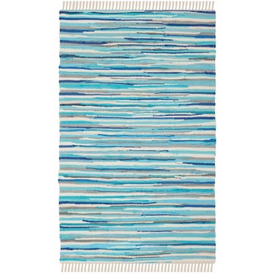 Rag Area Rug RAR129 Hand Woven Area Rug  - Safavieh