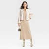 Women's Felt Bomber Jacket - A New Day™ - 3 of 4