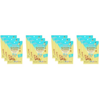 Prince of Peace Candy Chew Ginger Pineapple Coconut - Case of 12 - 4 oz