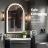 Dovelina Arched Bathroom Vanity Mirror LED Mirror with Defog - 4 of 4