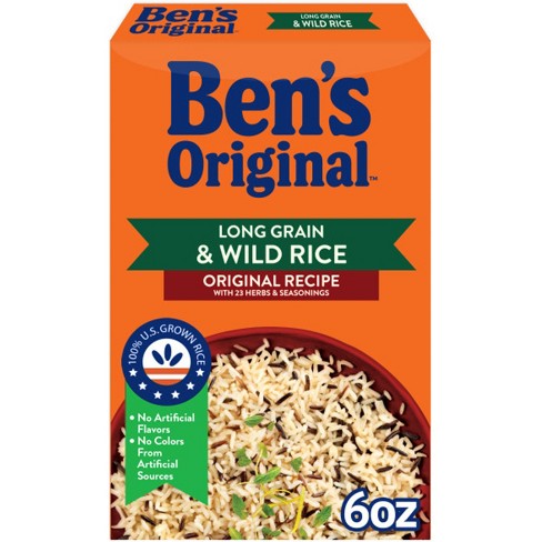 Ben's Original Seasoned Long Grain & Wild Rice - 6oz : Target