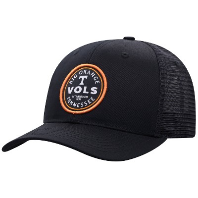 NCAA Tennessee Volunteers Men's Black Twill with Hard Mesh Back Hat