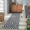 Modern Washable Rugs Non-Slip Geometric Living Room Rugs - 4 of 4