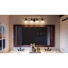 Urban Ambiance Luxury Luxe Industrial Bath Fixture,  8-3/4"H x 35-1/2"W,  Fashion Bronze Finish, UHP2047 - 2 of 4