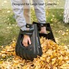 Gardenised 72-gallon Heavy-Duty Self-Standing Collapsible Leaf Bag with Handle and Sturdy Scoop for Leaves - 3 of 4