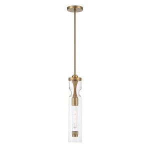 Eurofase Lighting Mistero 1 - Light Pendant in  Brushed Gold - 1 of 4