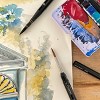 Borciani Bonazzi IL DOPPIO Double-Sided 2-in-1 Brush Travel Set, Sizes 1 & 2 - Portable Paintbrush for Urban Sketching, Synthetic Kolinsky & HIDRO® - 3 of 4