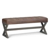 David Large Ottoman Bench  - WyndenHall - 2 of 4