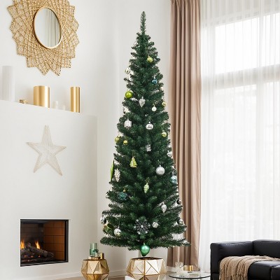 Resenkos 6 foot green Christmas tree with bracket