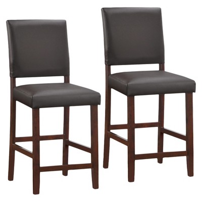 target leather bar stools