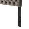 Upholstered Headboard Queen Size with Button-Tufted Diamond Stitching, Queen/Full Beds Headboard with Adjustable Height -Christopher Knight Home - 2 of 4