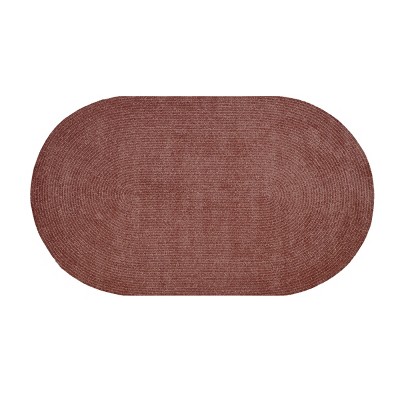 Chenille Solid Collection 100% Polyester Reversible Indoor Area Utility Rug - Better Trends