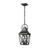 YUHAO Outdoor Gazebo and Porch Anti-Rust Waterproof Outdoor Ceiling Light Modern  Black(1 PACK) - 3 of 4