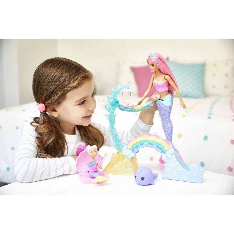 Barbie Dreamtopia Mermaid Nursery Playset and Dolls, 3 of 8