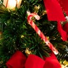 Nearly Natural 24-in Pre-Lit Fiber Optic Classic Star Topped Artificial Christmas Tree with Decorative Planter - 3 of 4
